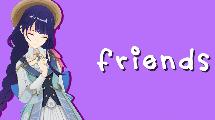 [Genshin Impact MMD] "Isn't what I said clear enough? We are just friends." {Wanderer hairstyle/clot