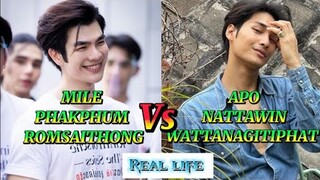 Mile Phakphum Romsaithong x Apo Nattawin Wattanagitiphat(KinnPorsche) |Real life,Birthday,Age,career