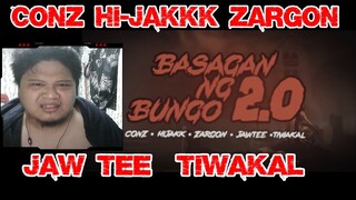 Conz x Hi-Jakkk x Zargon x Jaw Tee x Tiwakal - Basagan Ng Bungo 2.0 Review and Reaction Video