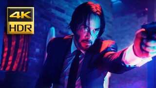 4KHDR Blu-ray direct transmission John Wick 1 John Wick nightclub battle (with 2P)