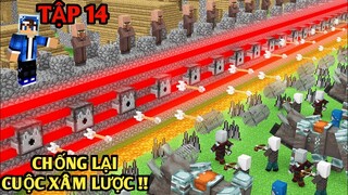 SINH TỒN TRONG RỪNG TẬP 14 | Mở Lại Cuộc Xâm Lược Lần 2 | Trong Minecraft Pe..!!