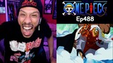 One Piece Episode 488 Reaction | OH ITS OVER NOW, ITS OVER NOW |