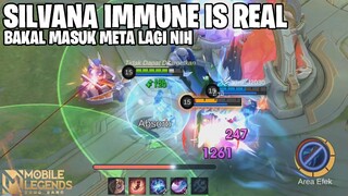 AKHIRNYA SKILL 2 SILVANA BISA IMMUNE LAGI BERKAT ITEM INI! MOBILE LEGENDS