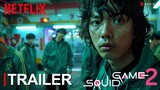 Squid Game - Season 02 (2024) | FIRST TRAILER (4K) HD | Gong Yoo | squid game 2 trailer concept