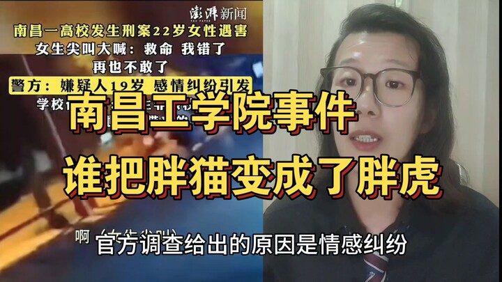 Nanchang Institute of Technology incident: Who turned "Fat Cat" into "Fat Tiger"?