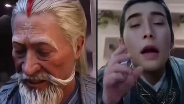 Thầy Xuan Gu hướng dẫn cháu trai trực tuyến