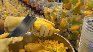 / Mango Cutting Skills - thai street food