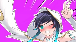 เก็นชินอิมแพกต์ผู้ชาญฉลาด: จะเกิดอะไรขึ้นถ้าก็อดซิลล่าบุกเข้าไปในโลกของเก็นชินอิมแพกต์! เวนดี้ มีบทบ