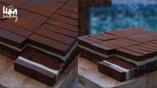 IDE JUALAN KEKINIAN | PUDING CAKE TIRAMISU RASANYA ENAK DAN BIKINNYA MUDAH!