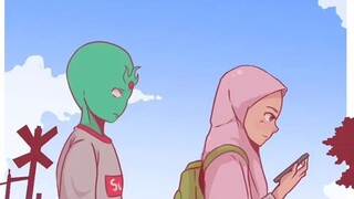 Menunggumu di tempat yang sama walau akhirnya kau mendua (Sadboy Scene)