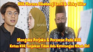 Merasa Dibohongi Rizky Billar & Lesti, Lembaga KUA Tegaskan Tidak Ada Keterangan Nikah Siri