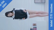 [4K룩북] 너무 멋진 의상을 입은 가장 놀라운 한국 소녀 모델, 룩북 다이렉트 캠 모델