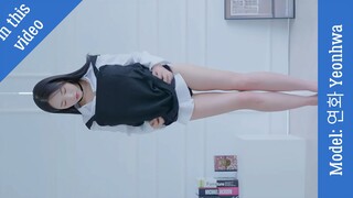 [4K룩북] 너무 멋진 의상을 입은 가장 놀라운 한국 소녀 모델, 룩북 다이렉트 캠 모델