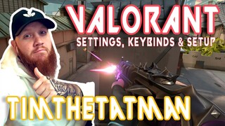 TimTheTatman Valorant Settings, Keybinds and Setup