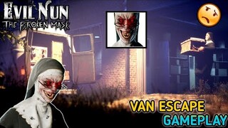 Van escape in Evil Nun:The broken mask full gameplay in tamil/Horror/on vtg!