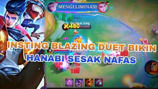 INSTING BLAZING DUET BIKKN HANABI SESAK NAFAS