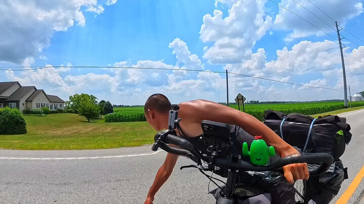 Cycling Across North America to Reach Washington