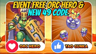 New 49 Redeem CODE RAGNAROK Arena & Event FREE ORC HERO Monster - RAGNAROK Arena