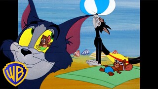 Tom et Jerry en Français 🇫🇷 | Journée à la plage ! 🏝☀️ | WB Kids Français​