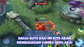 TUTORIAL COMBO HERO AKAI - TUTORIAL HERO MOBILE LEGEND