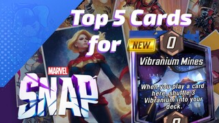 Top 5 ways to strike it rich in the Vibranium Mines - the new Location in Marvel SNAP