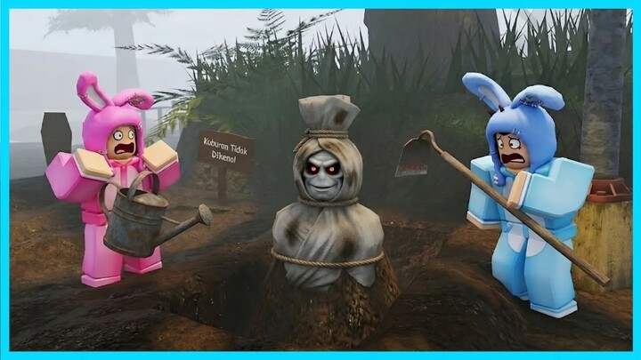 MIPAN & ZUZUZU Bekerja Sebagai Penjaga Kuburan Di Malam Hari! ROBLOX
