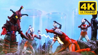 「𝟒𝐊译文」Sự hủy diệt hoàn toàn! Năm anh em Ultra Ultra và Hell Star Hippolyte xuất hiện (Ultraman Ace T