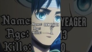 Eren Yeager Kill Count || ~polozhenie~ || 💥💥☠☠