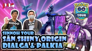 SHINY ORIGIN DIALGAL & PALKIA và rất nhiều Shiny khác trong Pokemon GO Tour: Sinnoh !!! | PAG Center