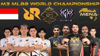 RRQ HOSHI VS GX SQUAD | Group D | M3 MLBB World Championship 2021