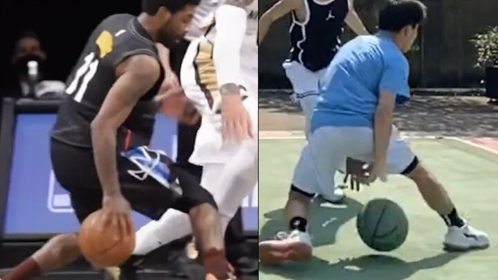 Kalau imitasi Kyrie Irving punya tier, ini pasti sudah jadi rank Master terkuat!