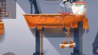 Tom and Jerry celebrate the New Year: Tom uses special skills to charge up heavy attacks to defeat t