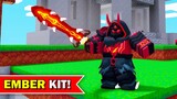 NEW* Ember Kit and Infernal Saber! in Roblox Bedwars... (UPDATE)