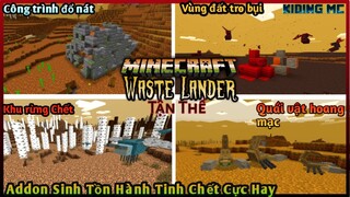 Cách Cài Addon Sinh Tồn Ngày Tận Thế Hành Tinh Chết Cực Hay Cho Mcpe 1.16 (Có Link) | KIDING MC