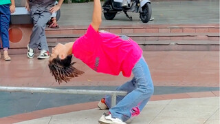 العم ما زال هو العم! #لوح التزلج #رقص البريك دانس