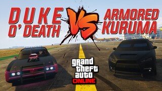 Pro Kontra Armored Kuruma VS Duke O'Death | GTA 5 Online Indonesia