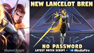 New Lancelot Bren Esports Skin Script | Lancelot Bren Skin Script | Mobile Legends