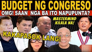 KAKAPASOK LANG MILYON AT BILLION TALAGA ANG BUDGET NG CONGRESSMAN SAAN NILA GINAGAMIT ANG PERA?