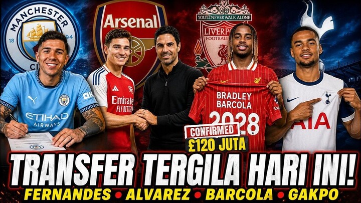 Berita Transfer Bola Terbaru: LIVERPOOL GASPOL! Barcola Dibeli £120 Juta, JULIÁN ÁLVAREZ Mau Arsenal