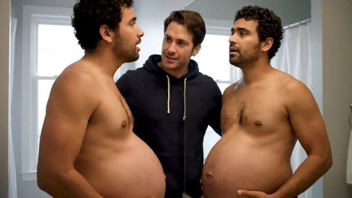 His Boyfriend Gets Pregnant - Complete Journey to Bathroom Birth