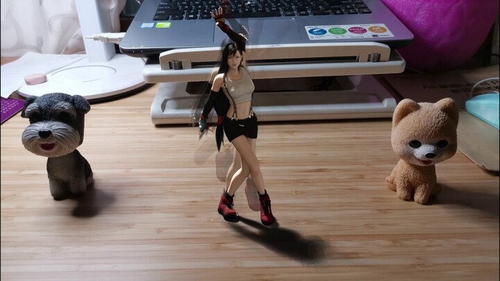 【Final Fantasy 7 Tifa】My figurine can dance~