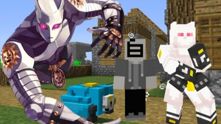 Peniruan fantastis Minecraft JOJO sebagai Ratu Pembunuh!!!