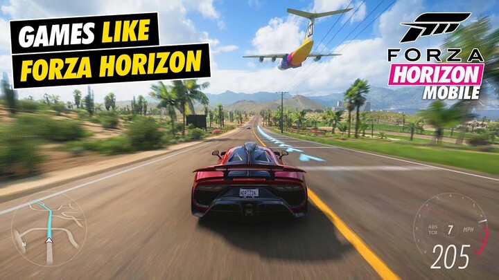 TOP 5 Games Like Forza Horizon for Android & iOS | Best Open World Driving Games