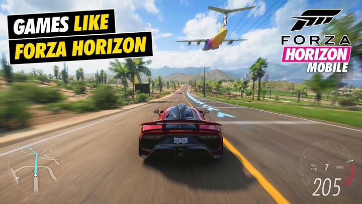 TOP 5 Games Like Forza Horizon for Android & iOS | Best Open World Driving Games