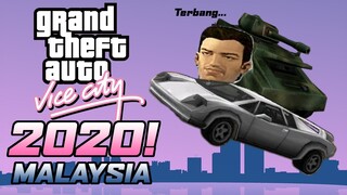 KERETA TERBANG! - GTA VICE CITY MALAYSIA 2020!