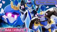 Metal Cardbot S The Funny Bluecop