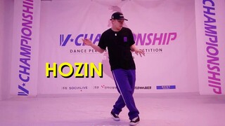 【Hozin】这个控制就离谱！炸场Popping Freestyle 这位参赛选手有点犯规呀~V Championship 2021