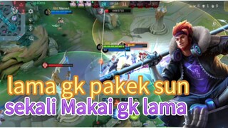 sun membantai MLBB