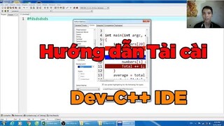 Hướng dẫn tải cài đặt Dev-C++ IDE