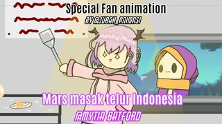 fan animasi: "mars makan telur Indonesia" by Muthia bathford